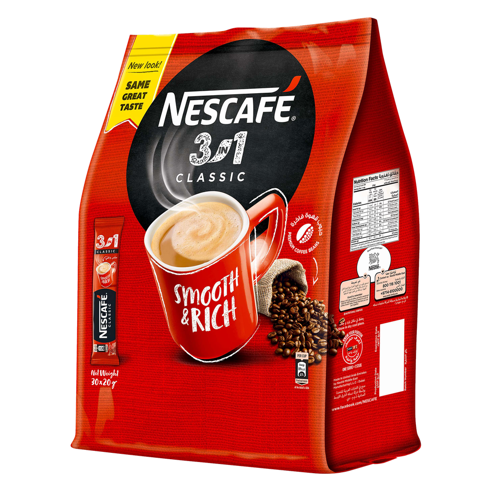 NESCAFÉ 3 In 1 Classic 10 -30X20G