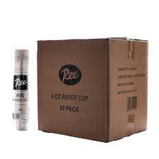 Al Waal Paper Cups 4 Oz - Rex