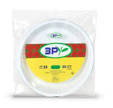 3P Disposable Round Dish No.22