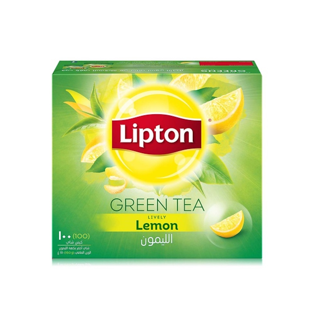 Lipton Green Tea Lemon 100X1.5 Gm