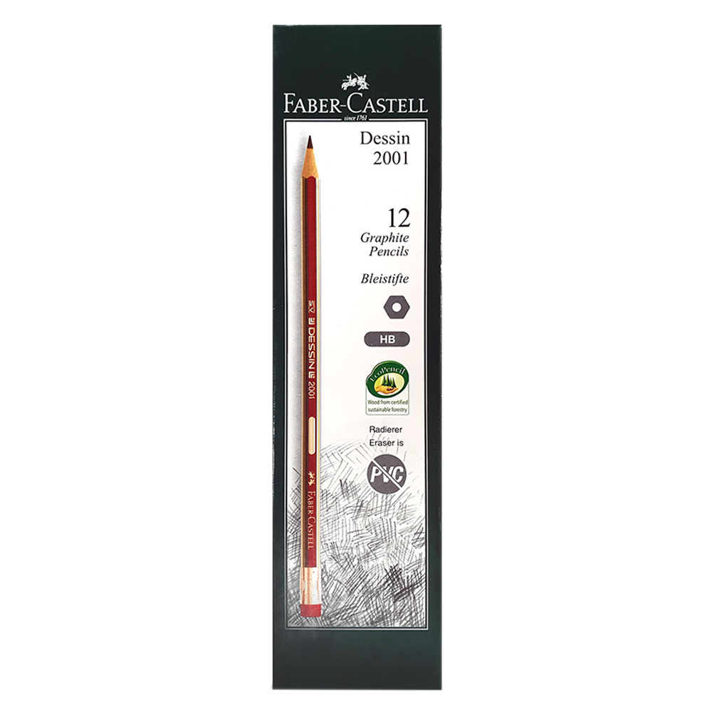 Faber-Castell - Dessin HB Pencil  12pcs