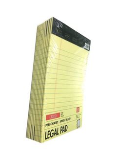 WRITING PAD YELLOW A4 SIZE 40 SHTS , BIG