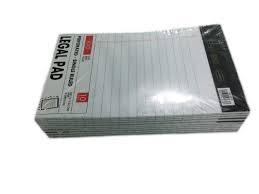 Roco Writing Pad White A5 40Shts Small 10Pcs