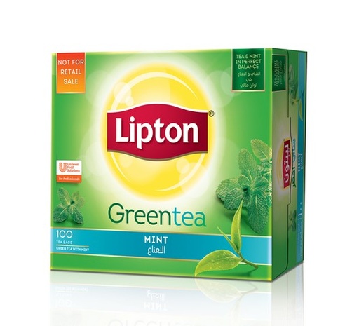 [60101004] Lipton Green Tea Mint 12X100X1.5Gm