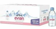 [60106004] Evian Mineral Water 24x0.33ml