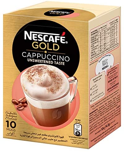 [60102065] NESCAFÉ Cappuccino Gold Sacket 1*10*14.2 GM