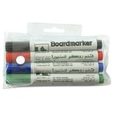 Roco Whiteboard Marker 1.5 - 3 mm Chisel Tip,4 color