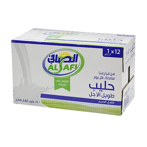 [60103075] Al Safi Milk 1LtrX12